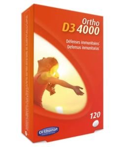 Ortho D3 4000, 120 comprimés